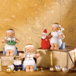 Servietten "Margeritenengel"