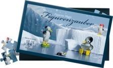 Puzzle, Pinguine im Eis, 24 Teile