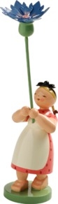 Mädchen mit Kornblume