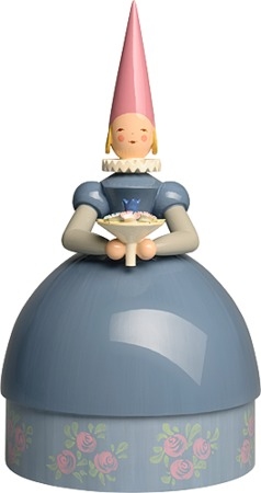 Knauldame Prinzessin, blaues Kleid