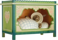 Wolf im Himmelbett