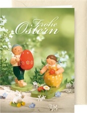 Grußkarte "Ostern", mit Briefumschlag