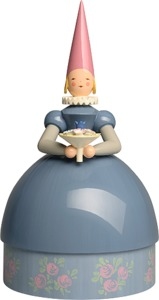 Knauldame Prinzessin, blaues Kleid