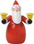 Weihnachtsmann mit Lichtertüllen, letztmalig 2024