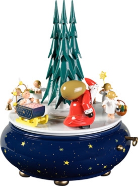 Spieldose "Weihnachtszug" Stille Nacht