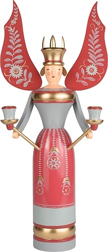 Erzgebirgsengel, hellblau