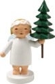 Margeritenengel mit Tannenbaum