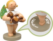 Engel mit farbigen Flügelpunkten und Teddy neu ab Juli 2026
