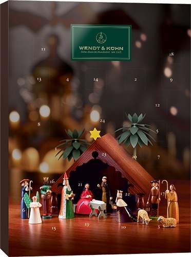 Adventskalender 2026, mit Figur
